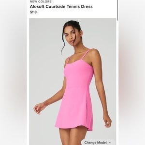 Alo Alosoft Courtside Tennis Dress